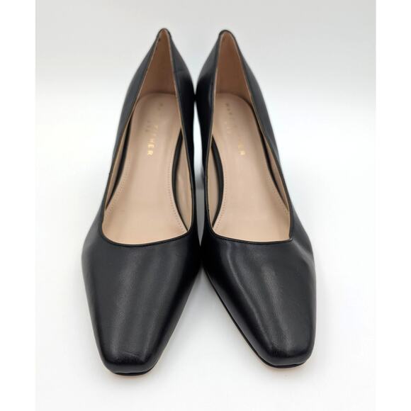 Marc Fisher Square toe Classic Heel Pump Women's Black Size US10M EU41 - Picture 2 of 13
